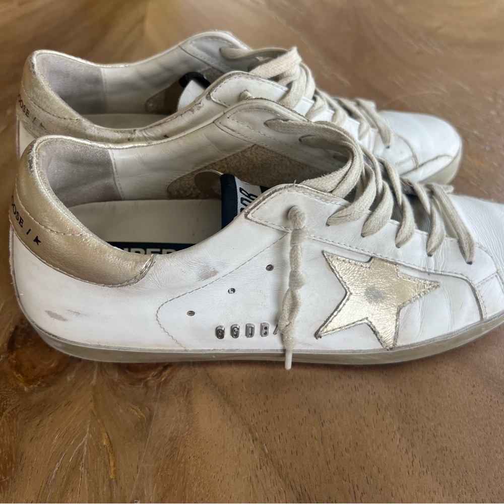 Golden Goose Super Star Gold Sneakers